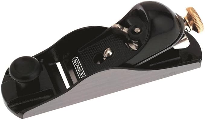Stanley 1-12-020 Block Plane No. 9, Black/Silver