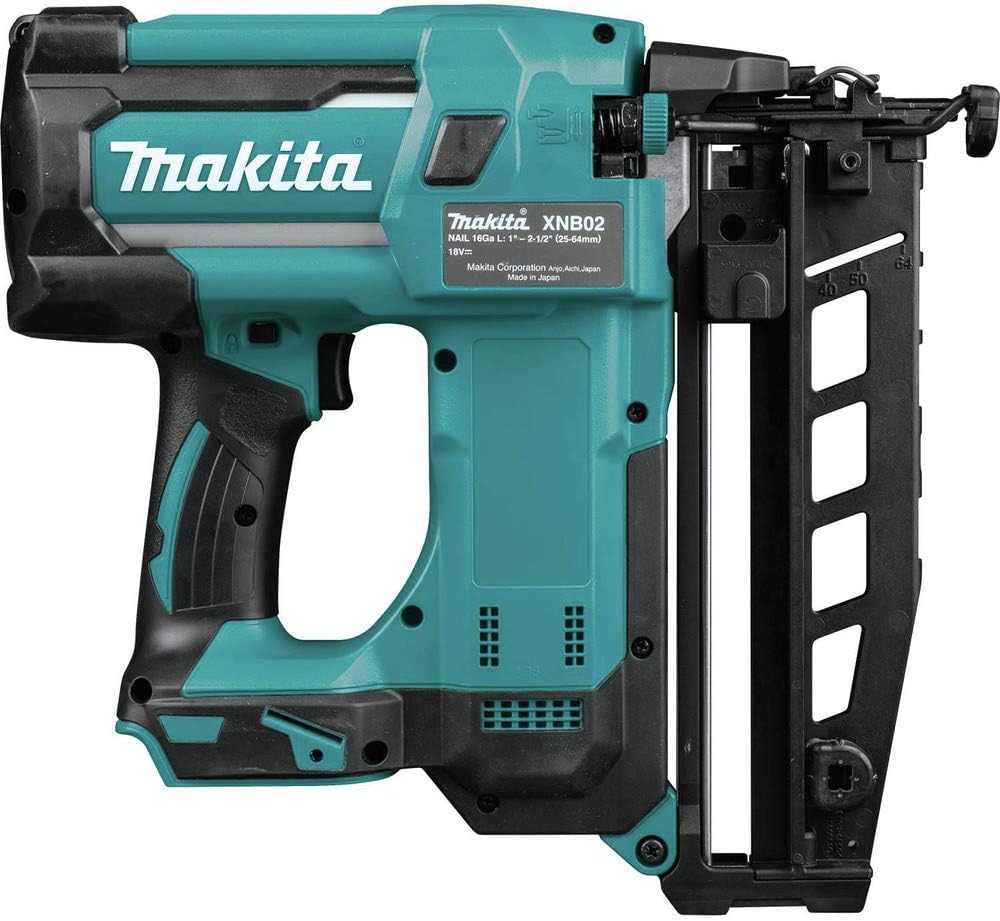 Makita XNB02Z 18V LXT Straight Finish Nailer