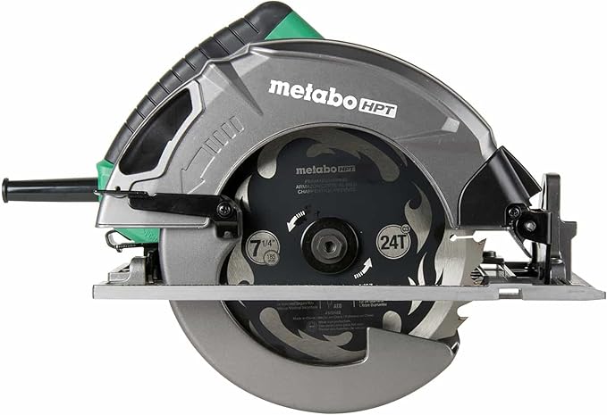Metabo HPT 7-1/4-Inch Circular Saw Kit | 6,000 Rpm, 15-Amp Motor