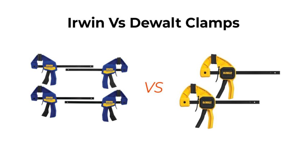 Struggling to choose between Irwin and DeWalt? Our irwin vs dewalt clamps comparison breaks it down clearly.