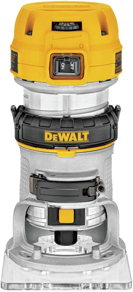DEWALT (DWP611) Router, Fixed Base, 1-1/4 HP