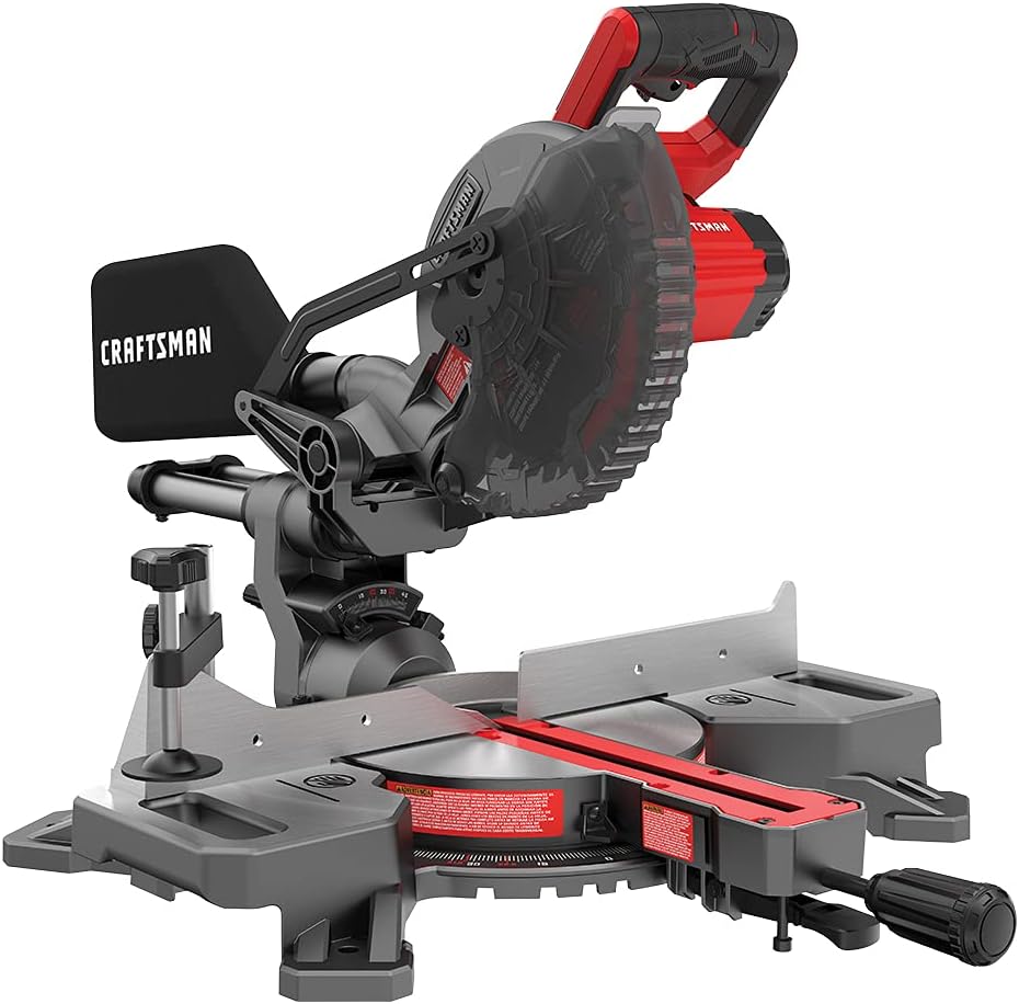 CRAFTSMAN V20 Cordless Sliding Miter Saw, 7-1/4 inch