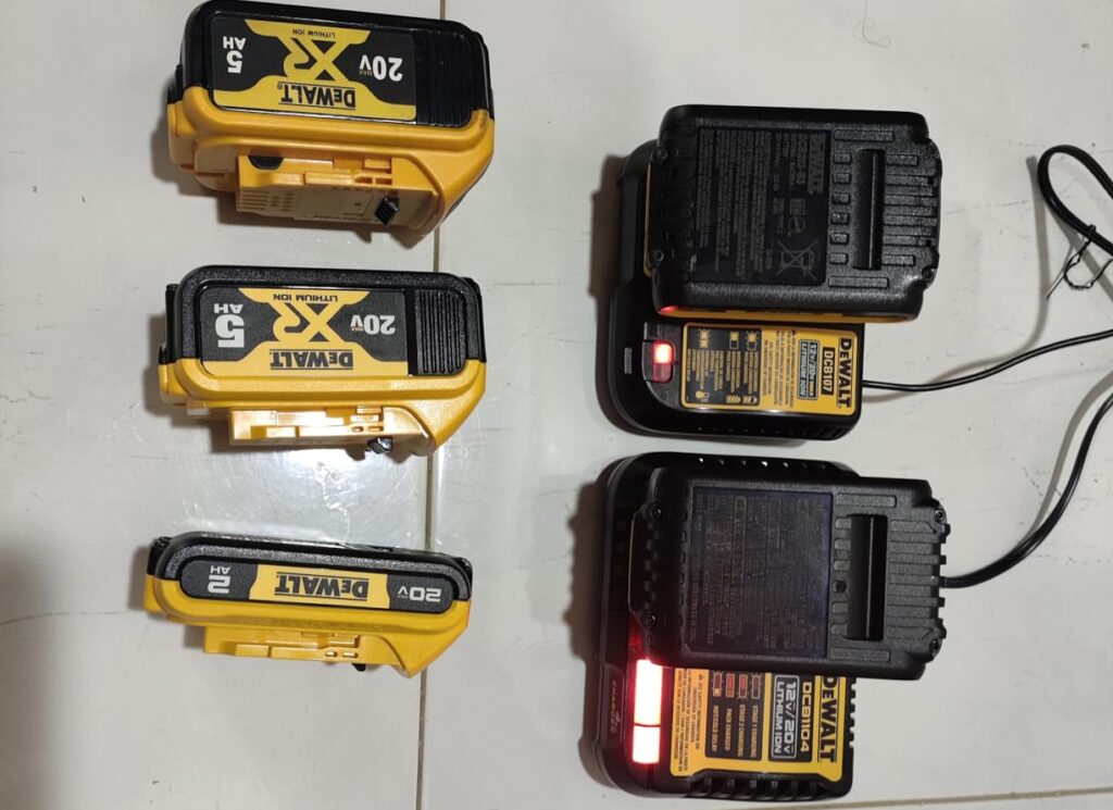 Dewalt DCB1104 vs DCB115: find out which charger offers better value for money.