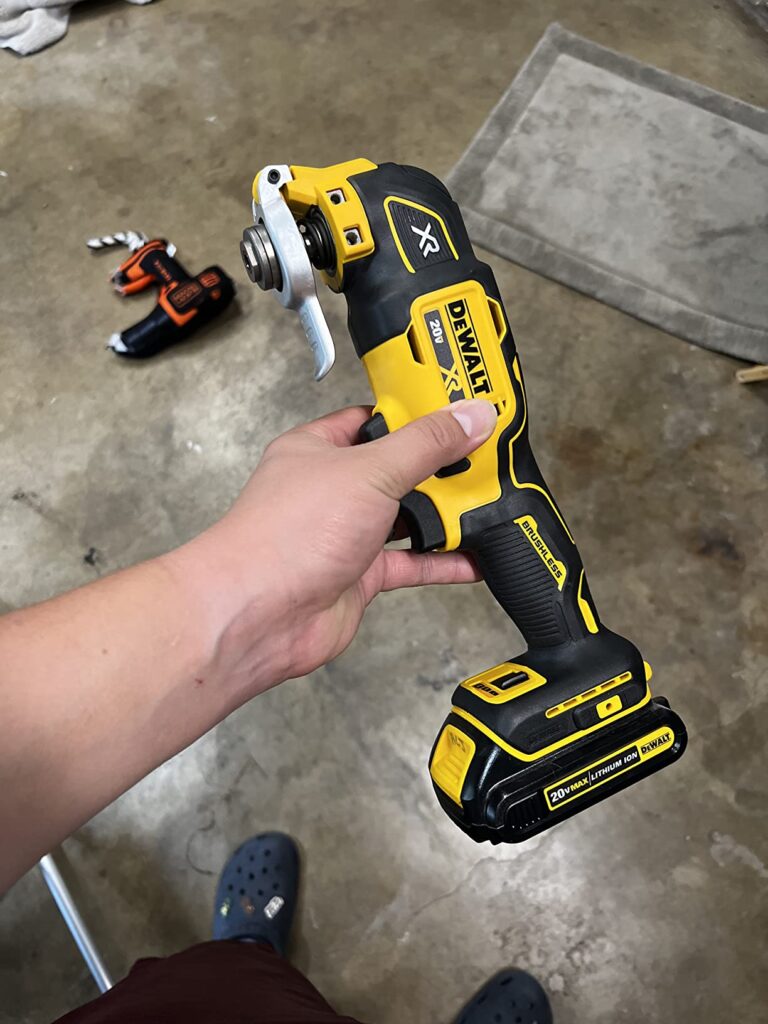 Looking for the better multi-tool? Our DeWalt DCS354B vs DCS356B guide shows the strengths and weaknesses of each.