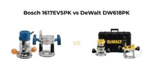 Stuck choosing a router? Bosch 1617EVSPK vs DeWalt DW618PK breaks down power, precision, noise, and long-term reliability.