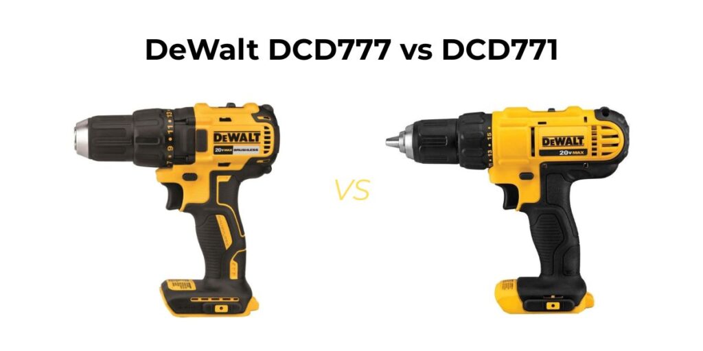 Stuck choosing between two popular DeWalt drills? DeWalt DCD777 vs DCD771 breaks down the real differences fast.