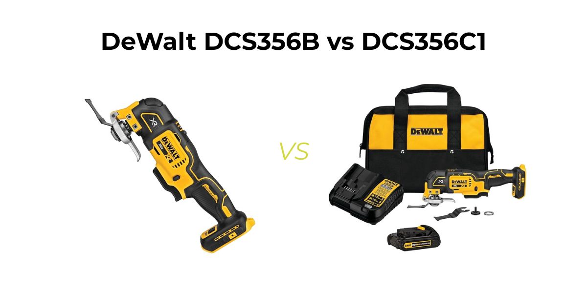 Comparing DeWalt dcs356b Vs dcs356c1? Here’s the ultimate breakdown to help you pick the perfect multitool for your needs.