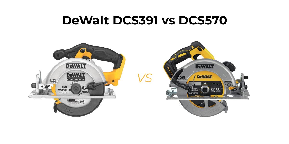 Comparing DeWalt DCS391 vs DCS570? Here’s the ultimate breakdown of features, performance, and real-world cutting results.