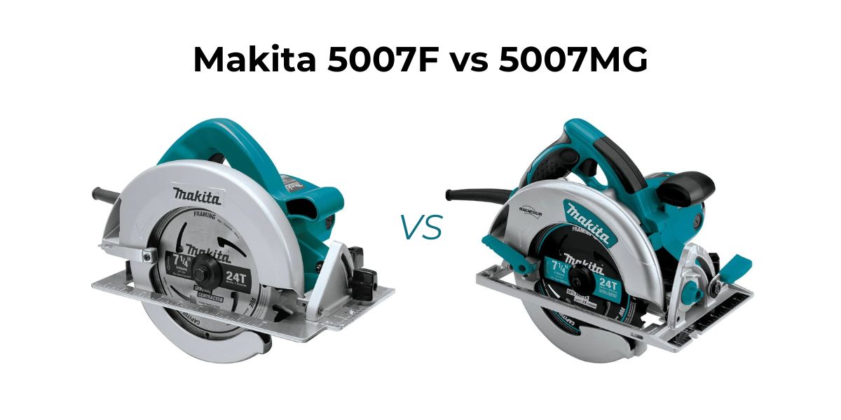 Confused between Makita 5007F vs 5007MG? Our guide breaks down features, cutting performance, and durability to help you choose the right saw.