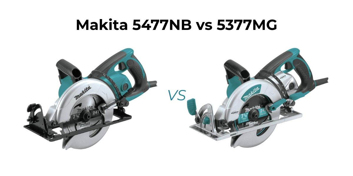 Makita 5477NB vs 5377MG—confused which one to buy? We break down power, weight, cuts, and real-world performance.
