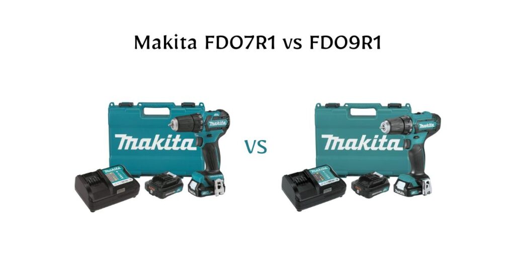 Makita FD07R1 vs FD09R1—same brand, different performance. Discover which drill delivers better value for DIYers and pros.