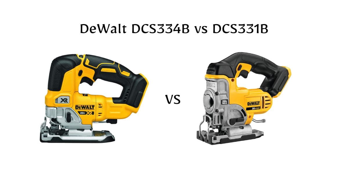 Trying to choose between DeWalt DCS334B vs DCS331B? Here’s the honest breakdown contractors wish they saw first.