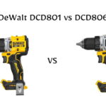 Trying to choose between DeWalt DCD801 vs DCD806? Compare torque, hammer mode, battery life, and real-world performance in one guide.
