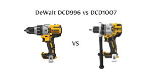 DeWalt DCD996 vs DCD1007: Which drill delivers better torque, battery life, and value? Find out here.
